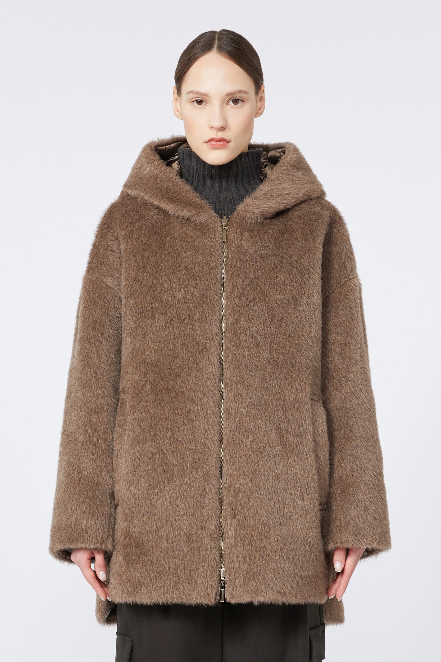 Spacefe Coat Visone