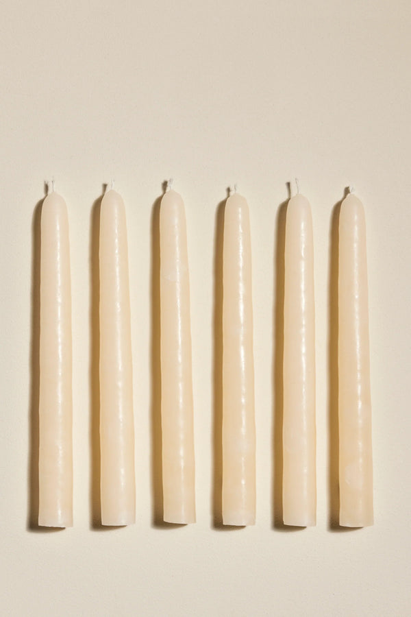 Bougies X6 Bougies Crème