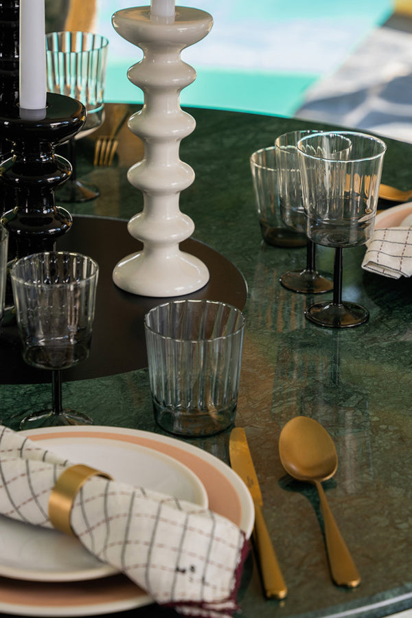Eclat Wine Glass Charcoal