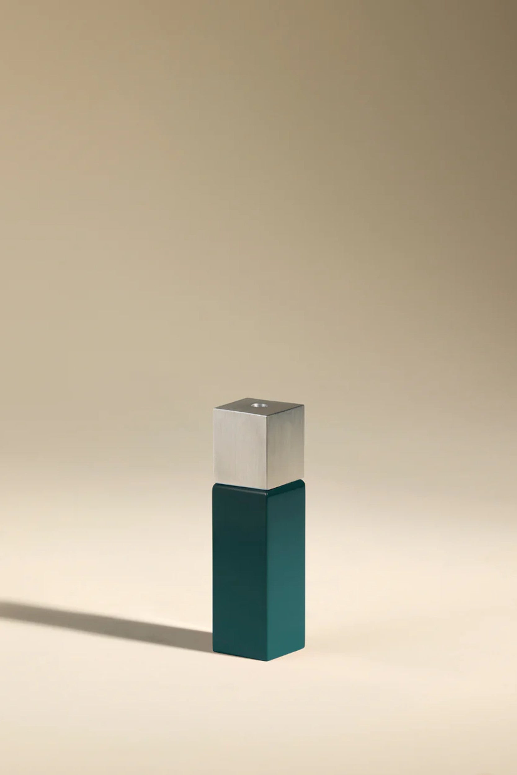 Oscar Candlestick H15 Bleu Sarah