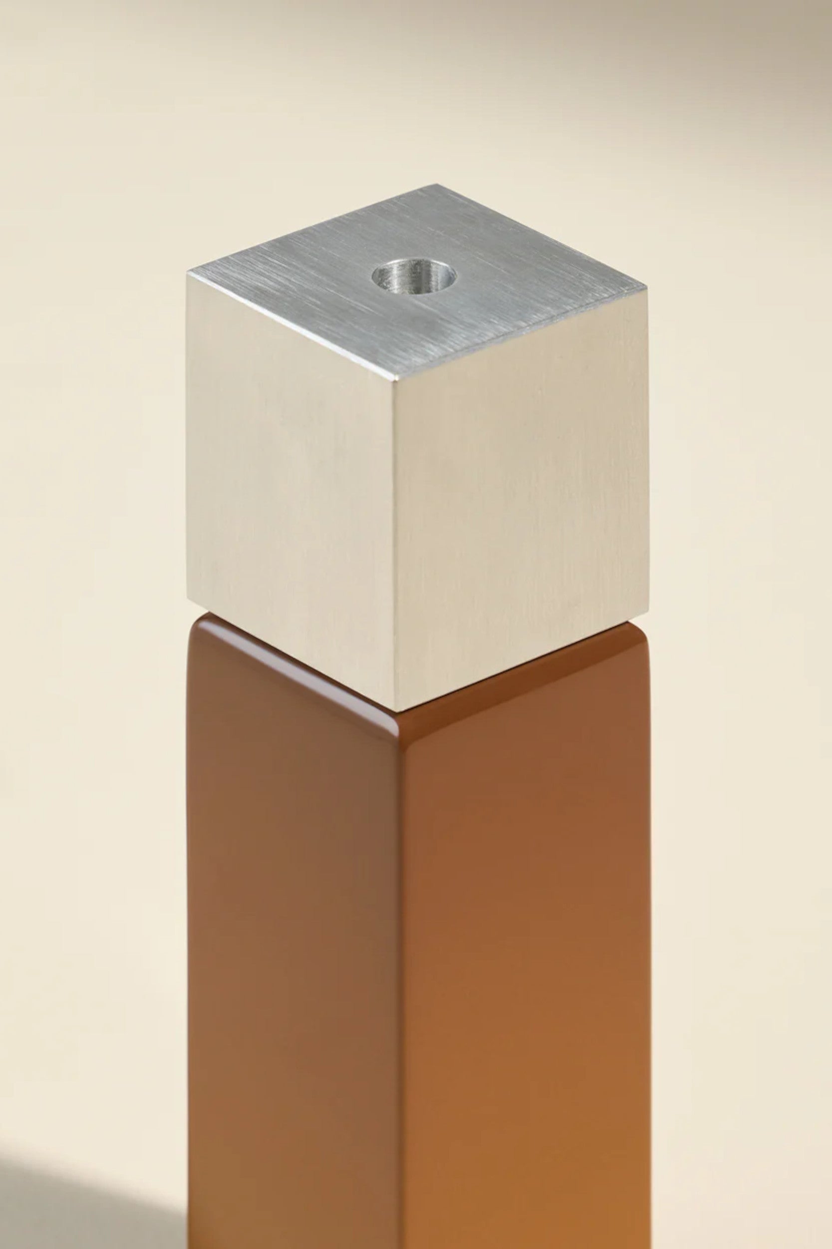 Oscar Candlestick H15 Havane