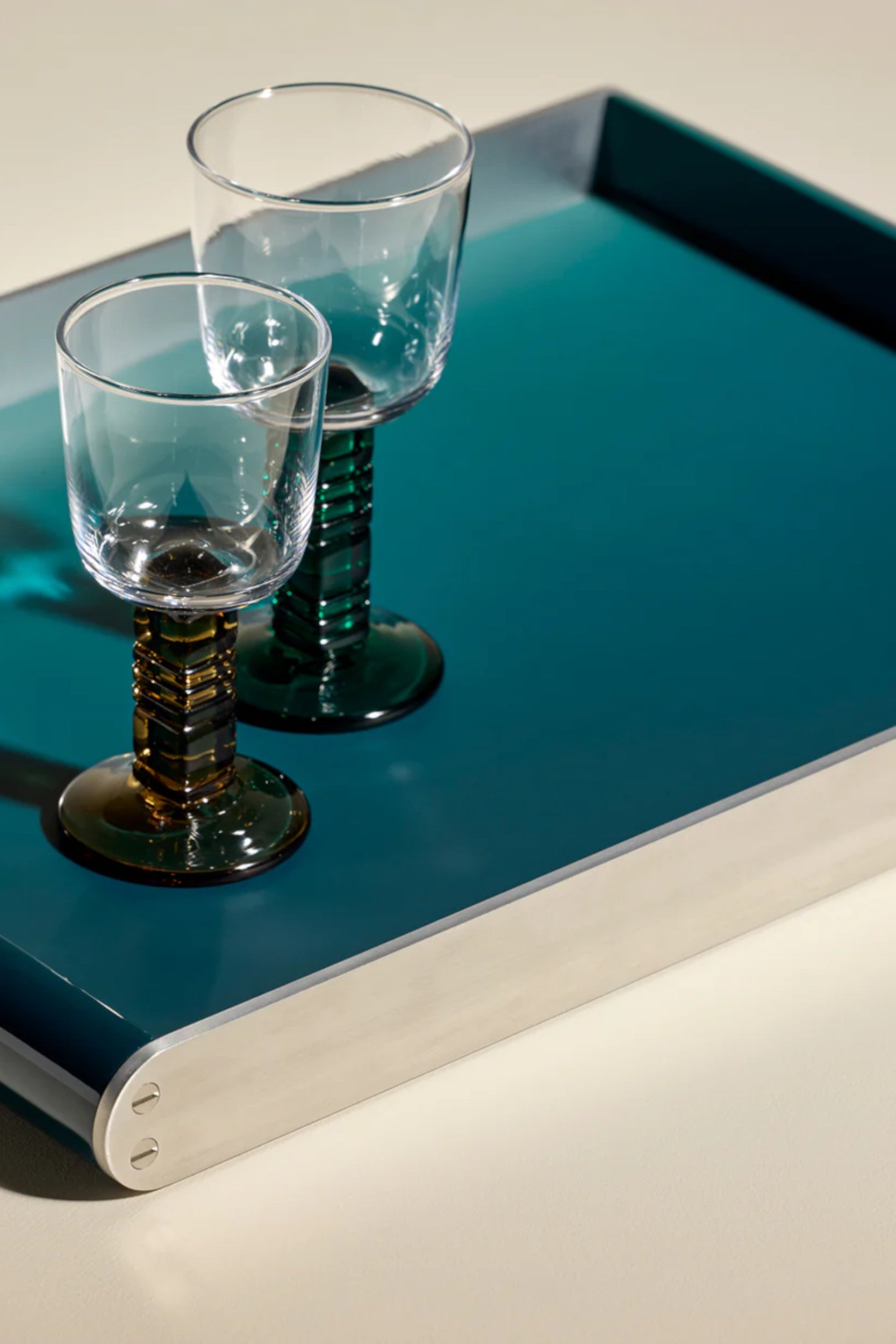 Oscar Tray 50x35 Bleu Sarah