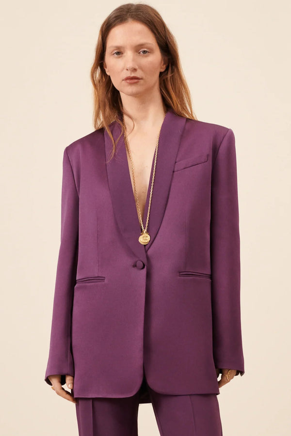 Smoking Faubourg Jacket Dahlia