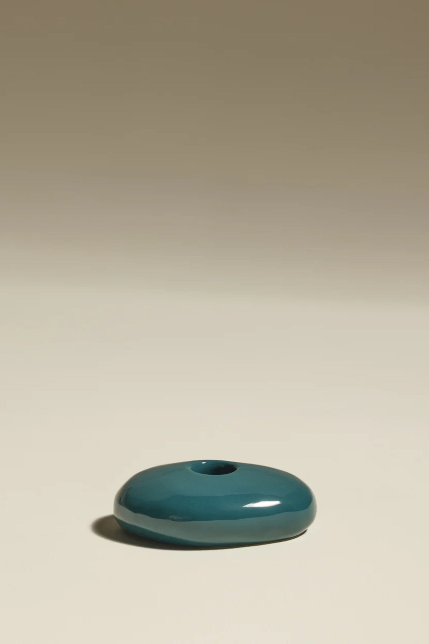 Stone Candlestick Bleu Sarah