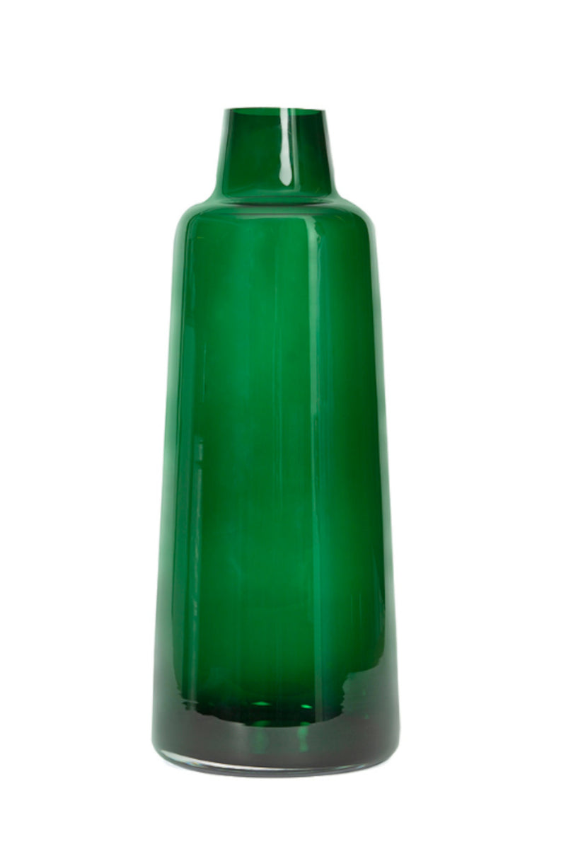 Pure Glass Vase Green