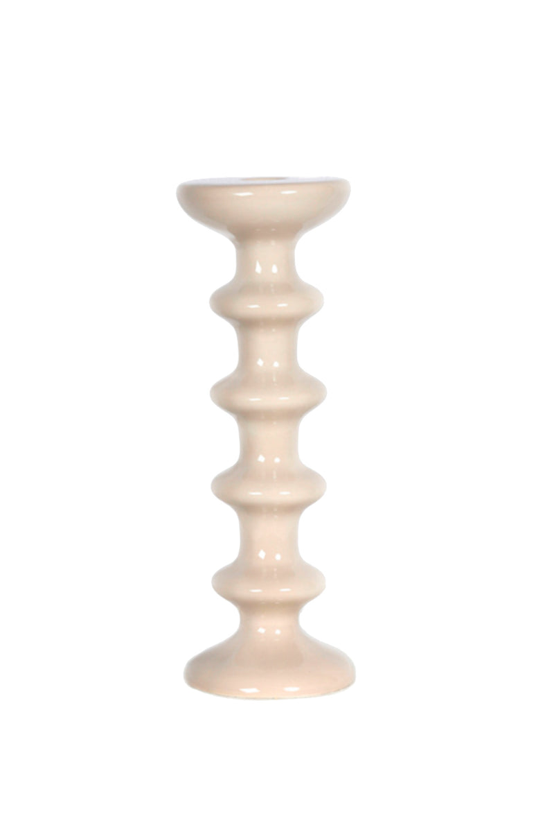 Slave Candle Holder Offwhite H25
