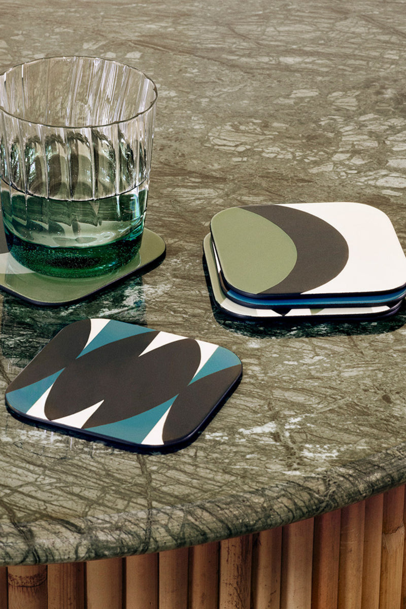 Tchin 14Cm Coasters Timeless