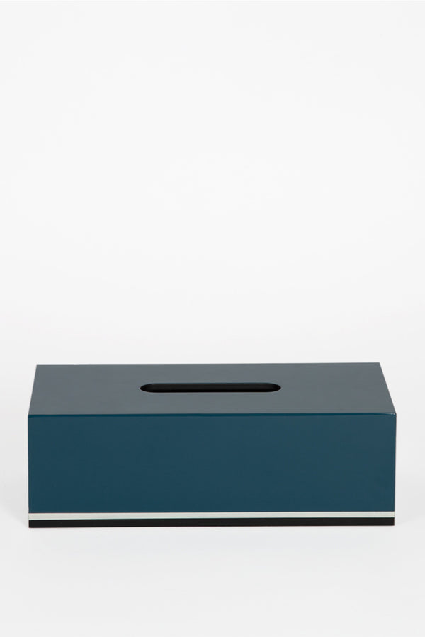 Tissue Box Blue Sarah