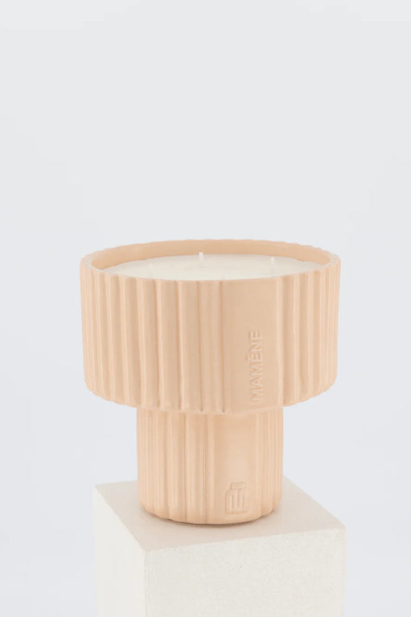 Podium Large Andy 340G Candle Nude