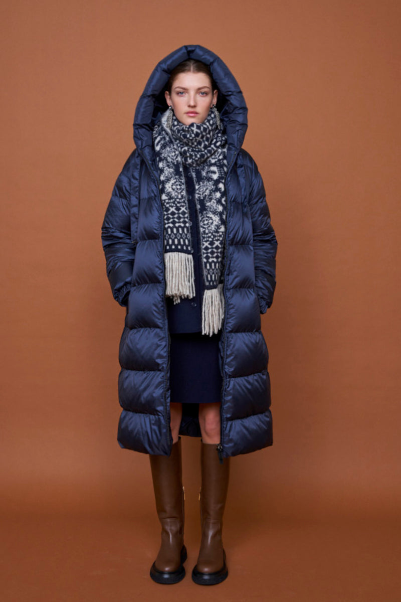 Seipa Coat Night Blue