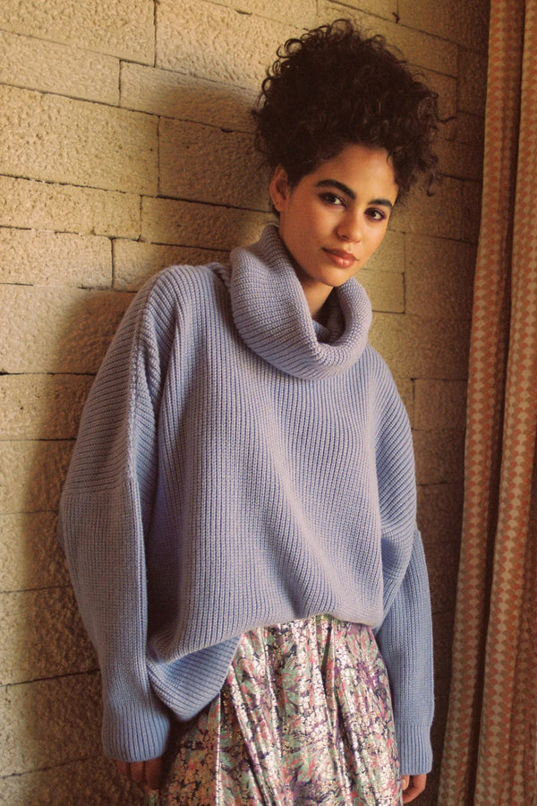 Cassie Ness Sweater Lilas