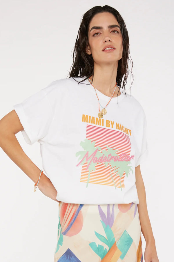 Chris T-shirt White Gali Miami