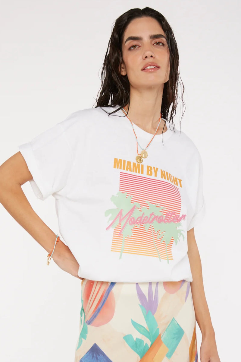 Chris T-shirt White Gali Miami