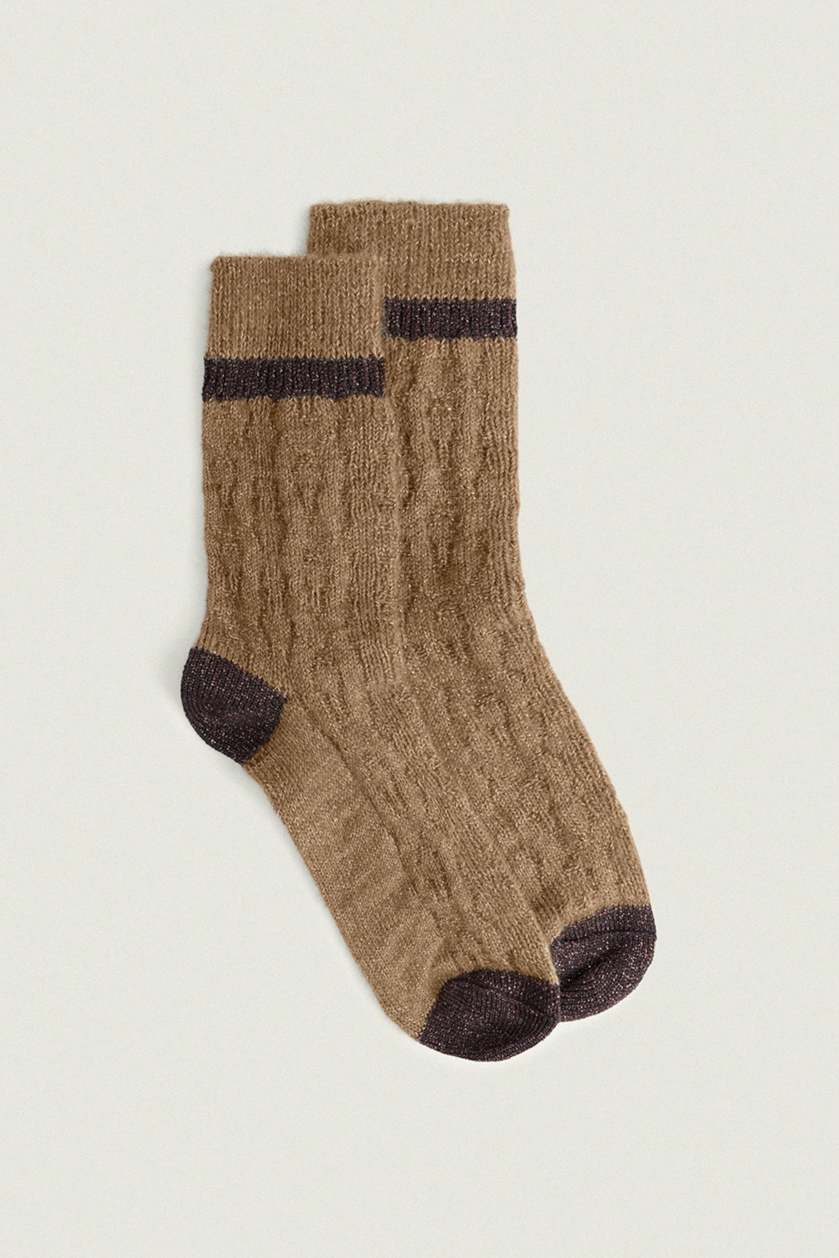 Aiva Socks Marrone Beige