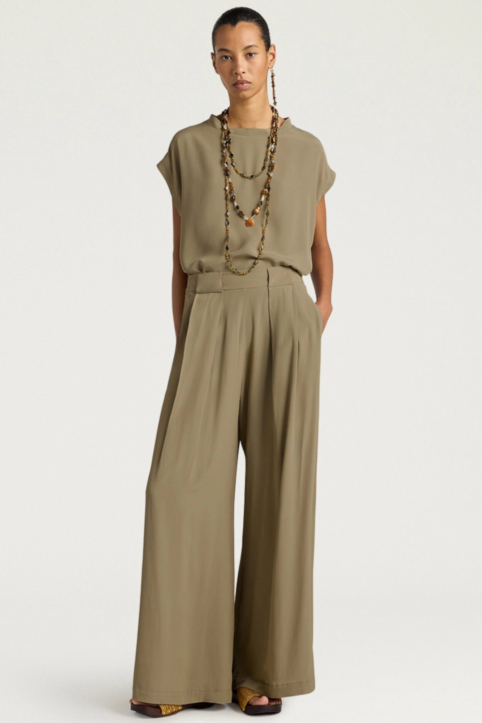 Aspen Pants Verde Salvia