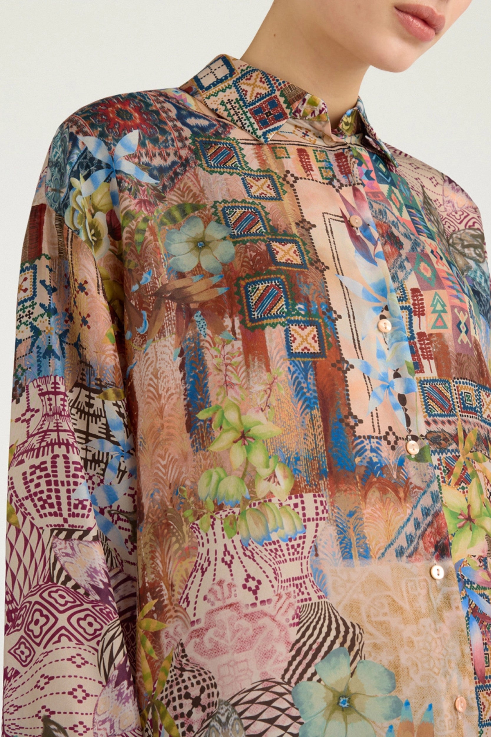 Colinas Shirt Terra Multico