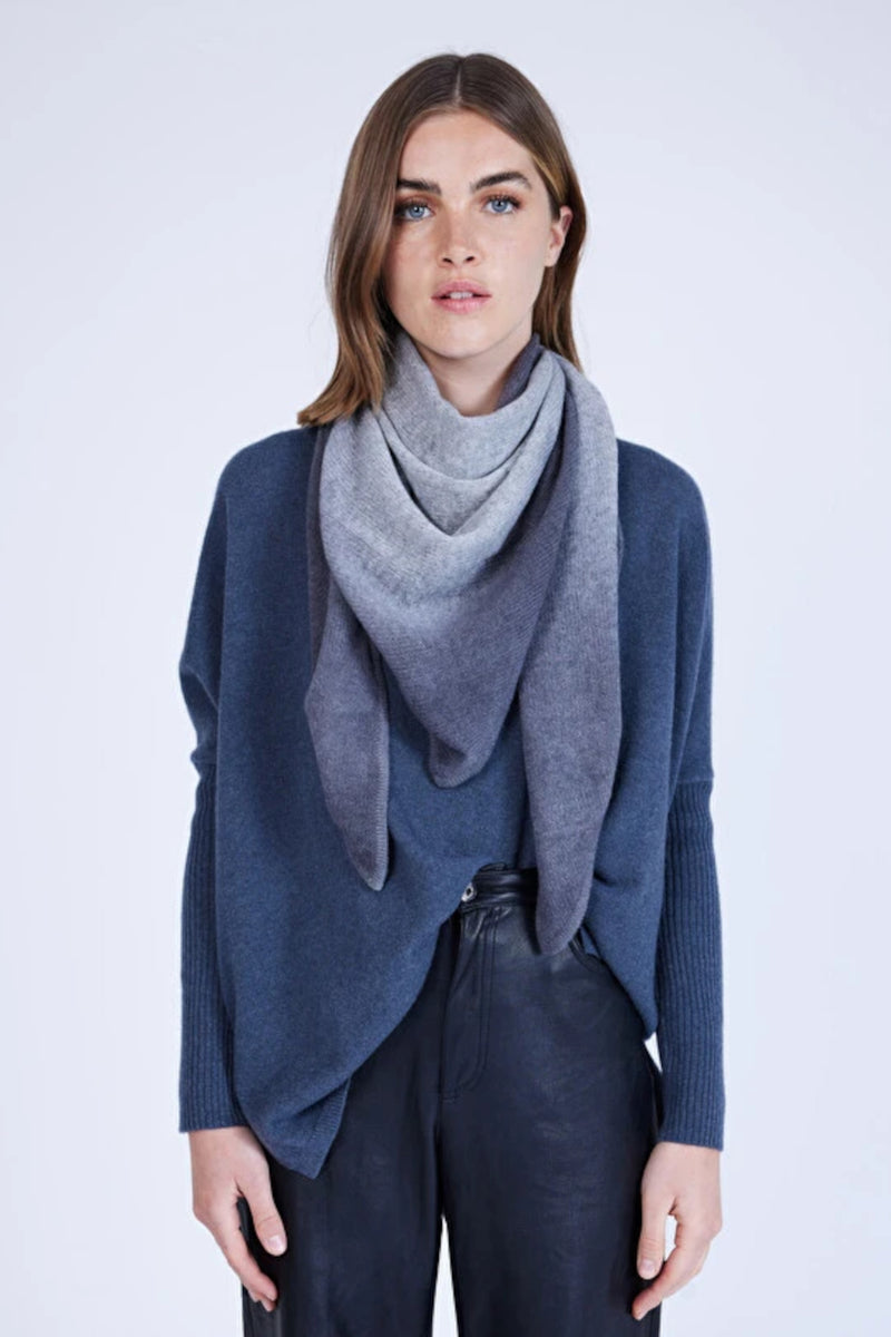 Alyssa Shawl Charcoal Steel