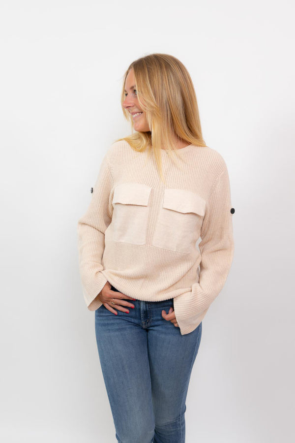 Carolyn Cargo Sweater Dune