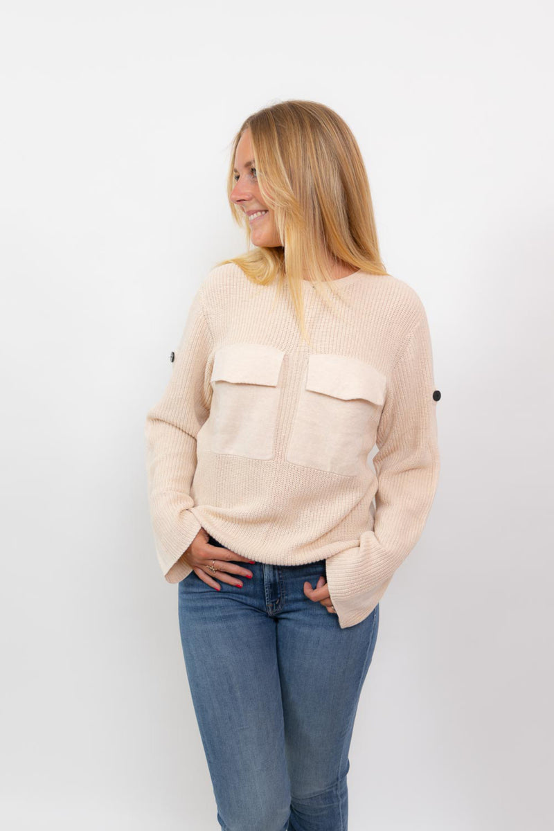 Carolyn Cargo Sweater Dune