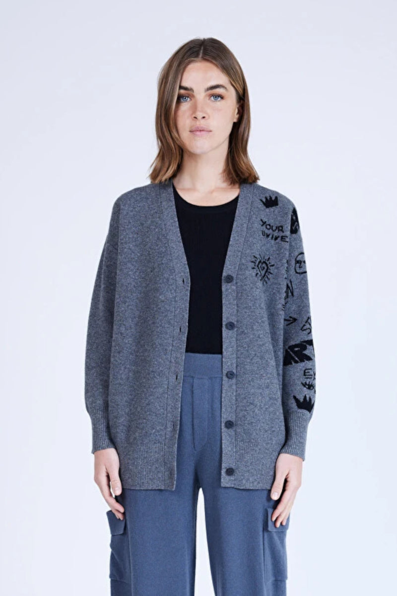 Graphity Vest Tag Charcoal Black