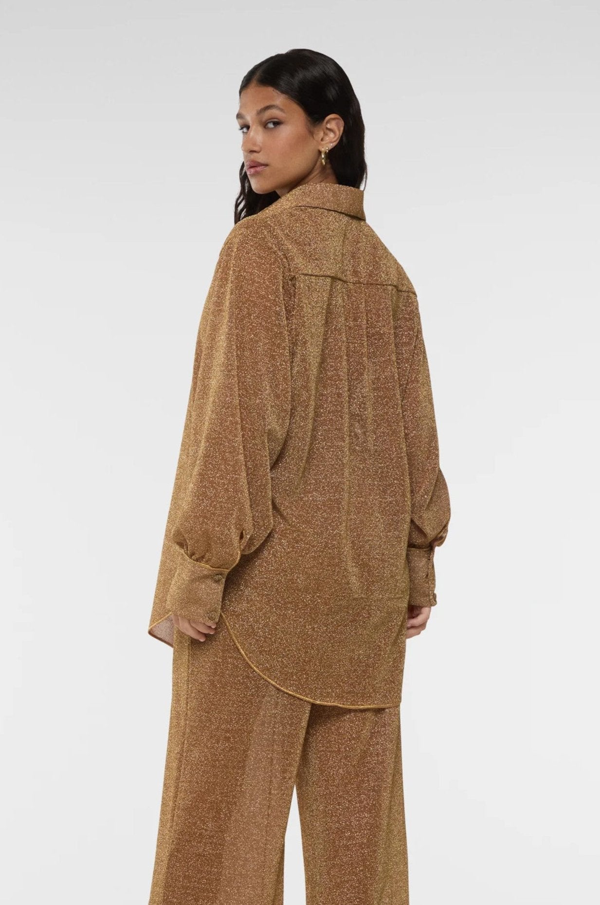 Pantalon léger caramel