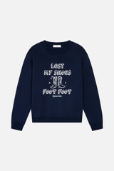 Molllouislost Sweatshirt Navy