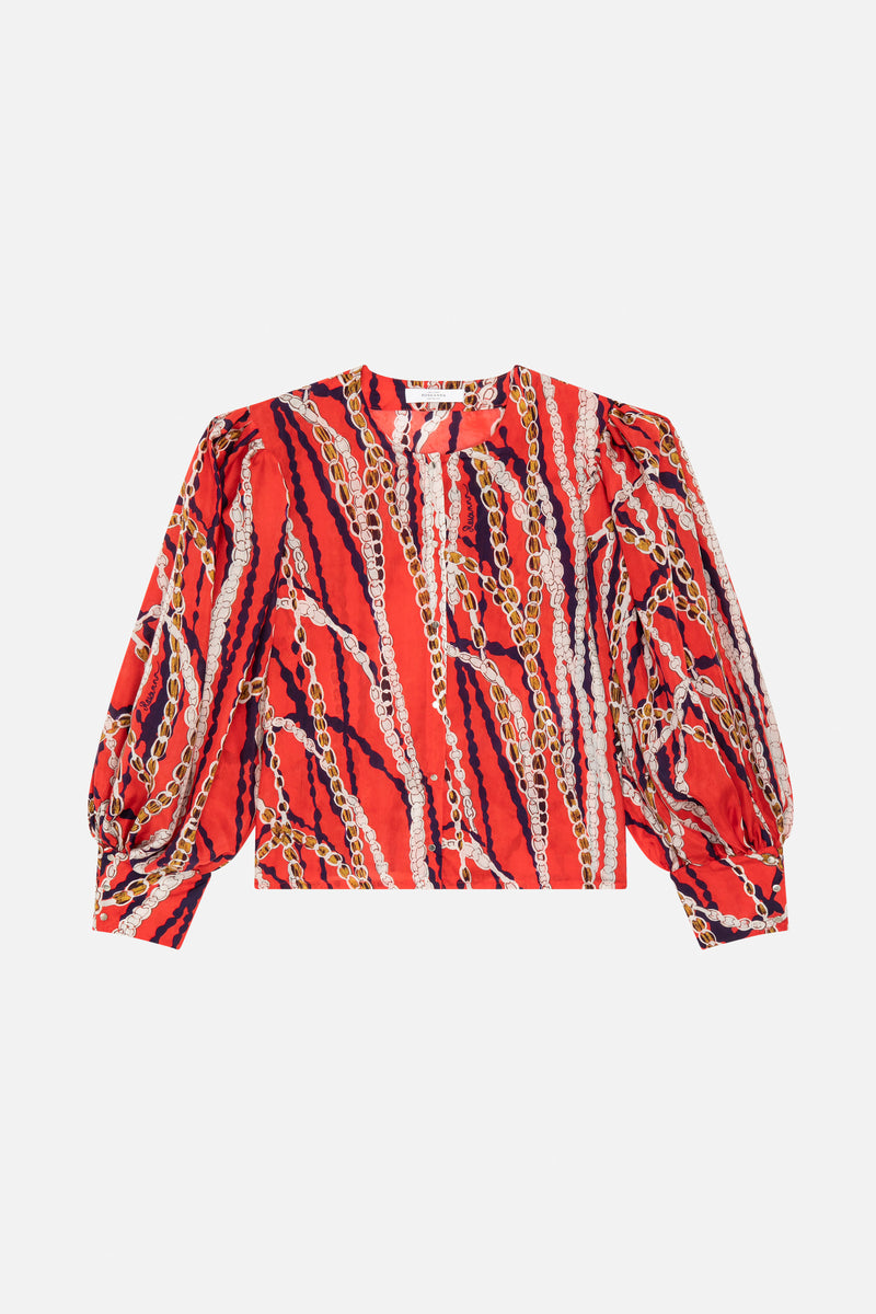 Sevihill Blouse Red