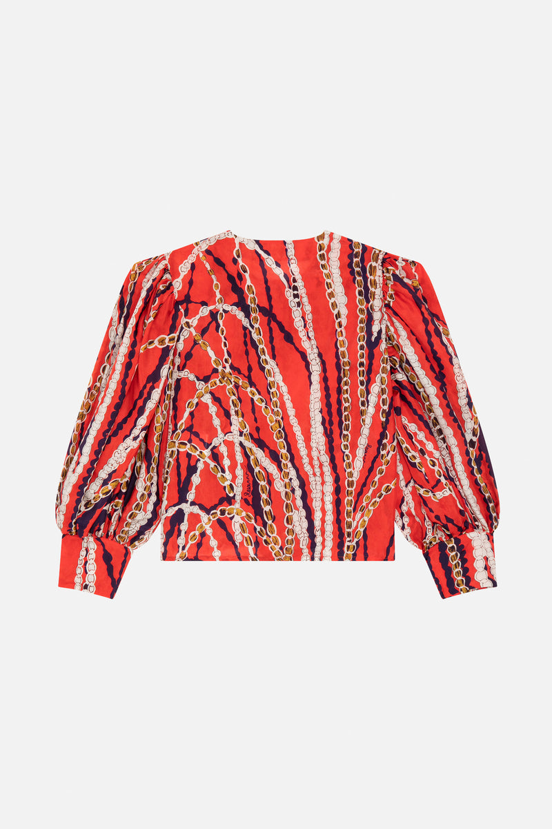 Sevihill Blouse Red