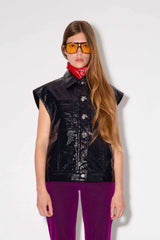 Vinychristie Jacket Navy