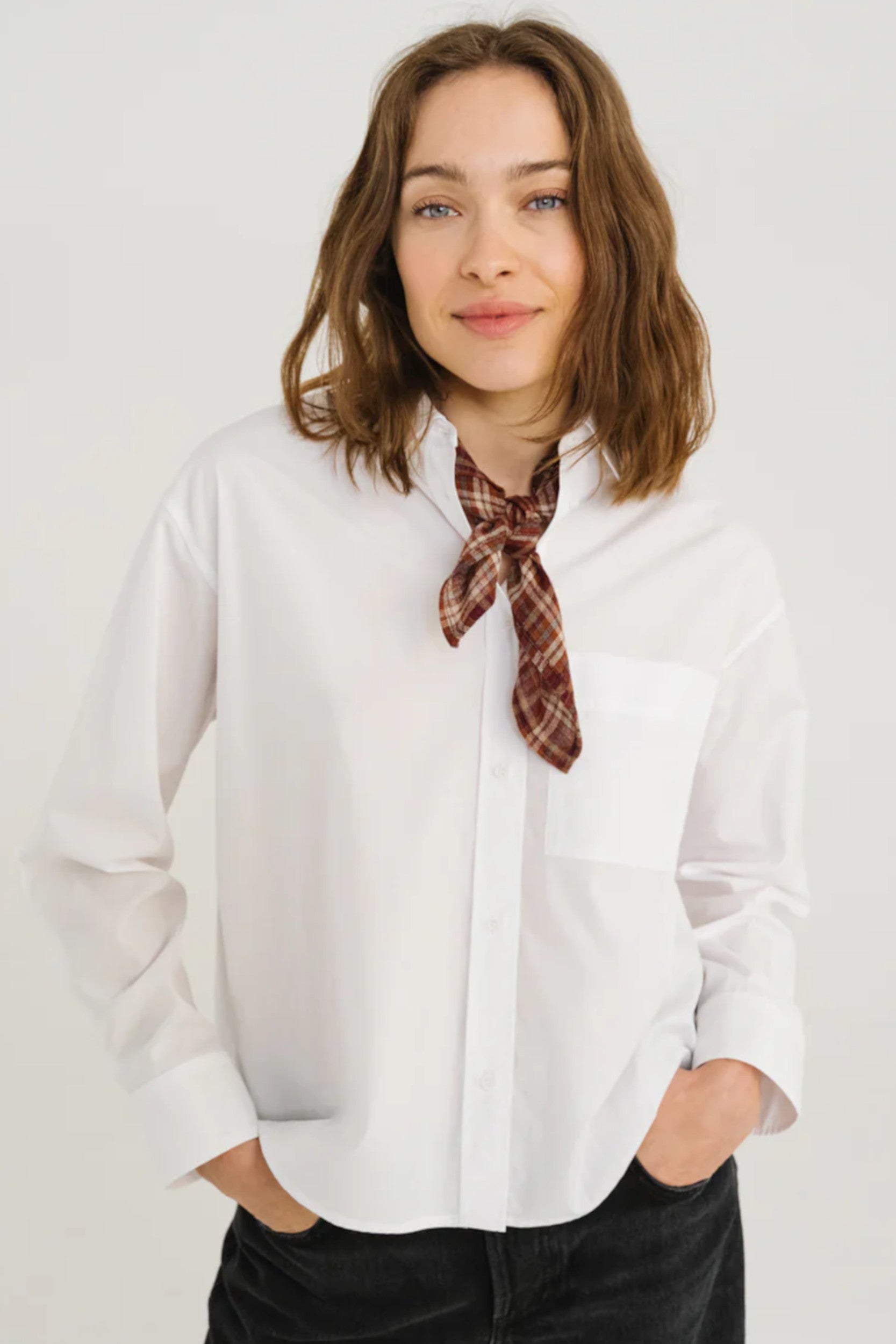 Andrea Optic Shirt White
