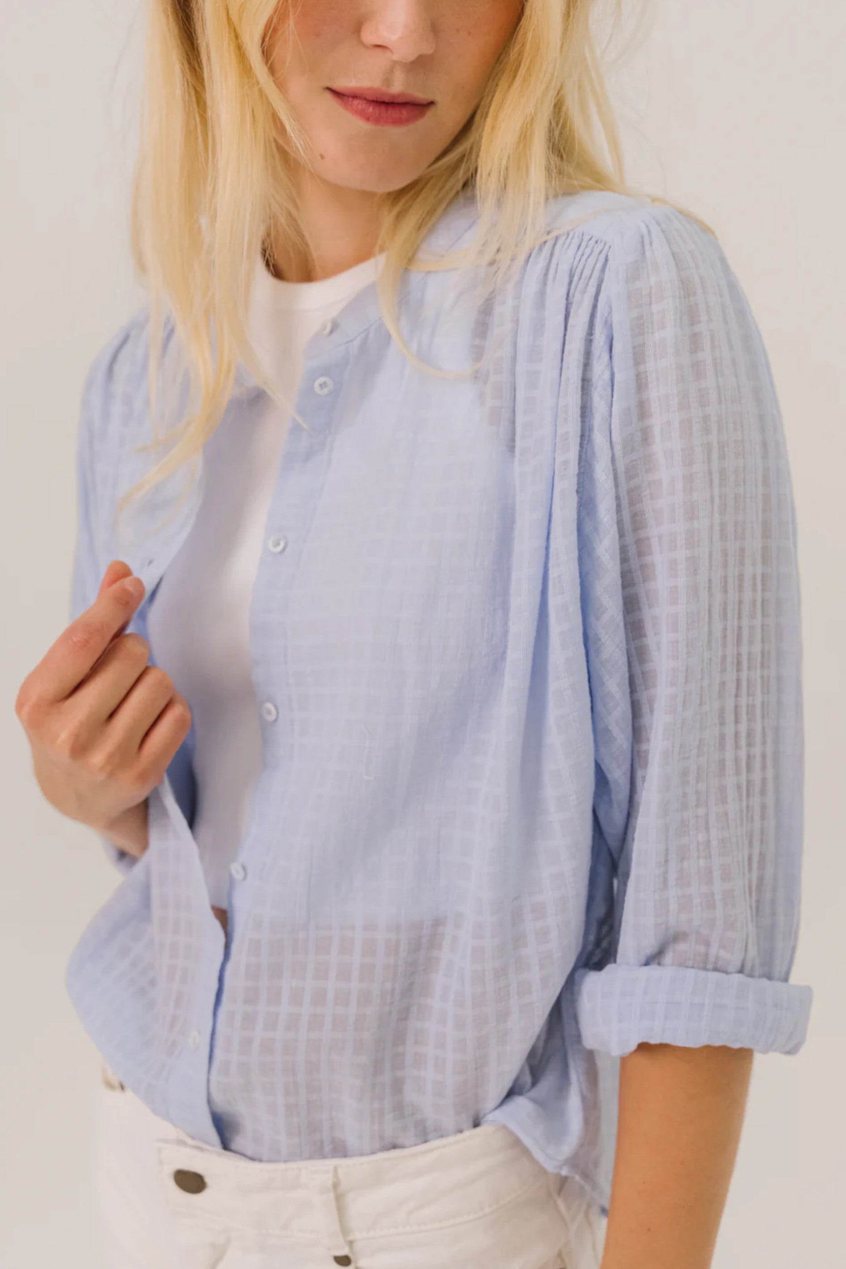 Gladis Cielo Shirt Blue