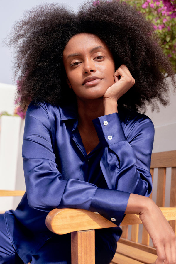 Grace Navy Shirt