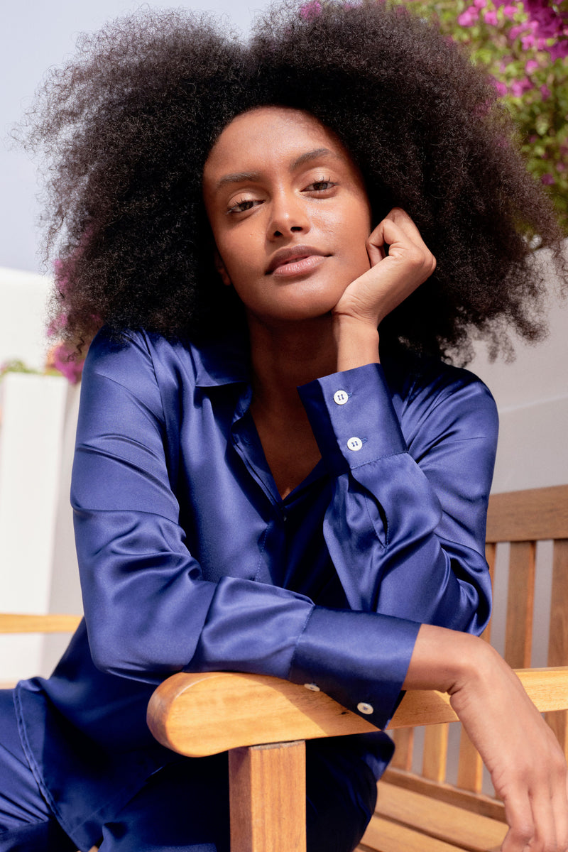 Grace Navy Shirt