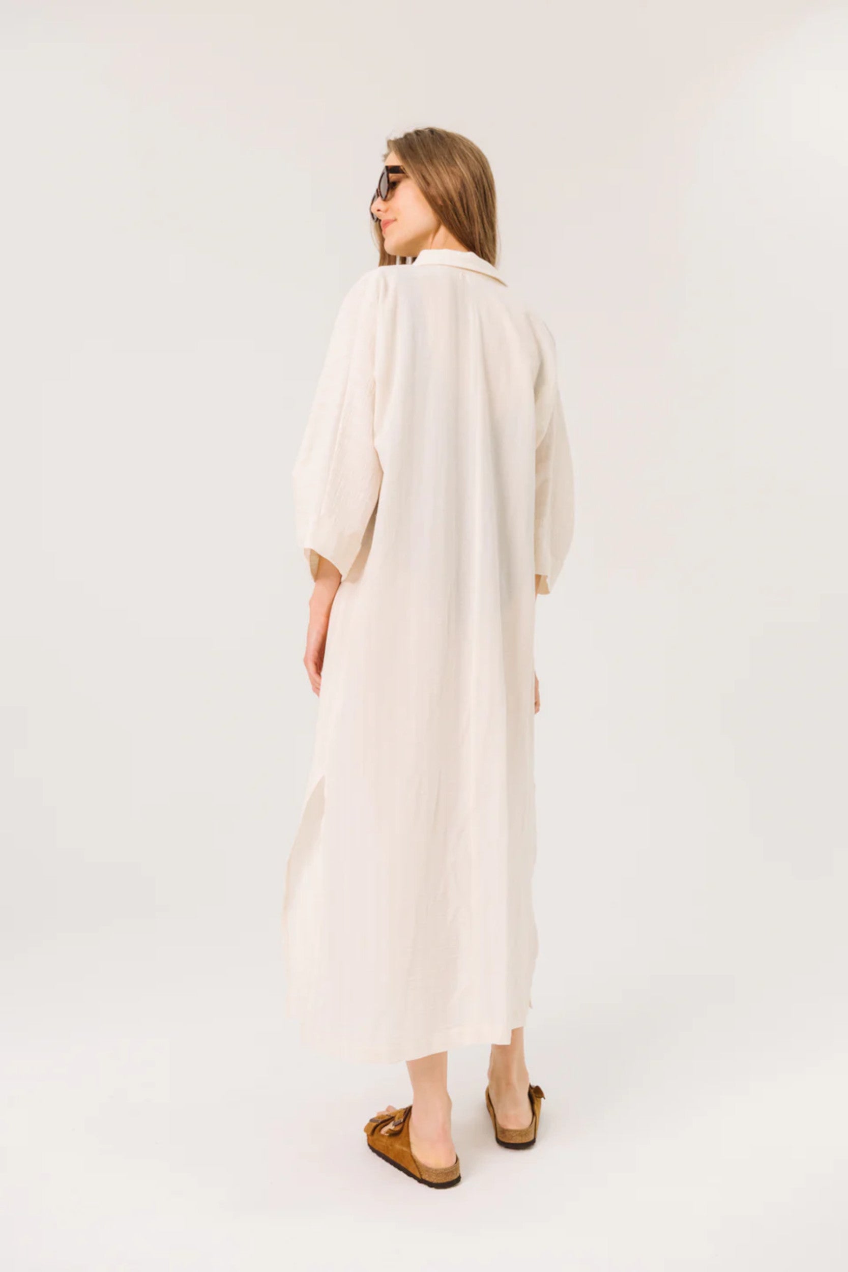 Lou Crema Dress Ecru