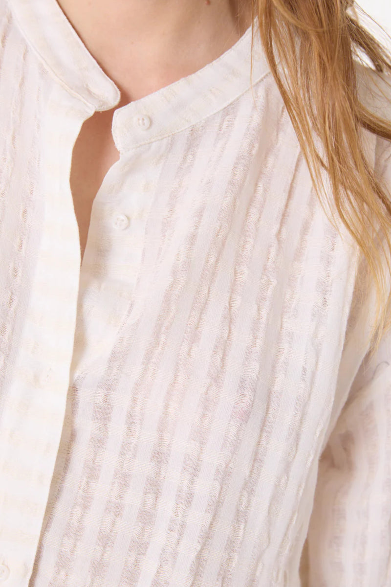 Ella Mazzy Shirt White