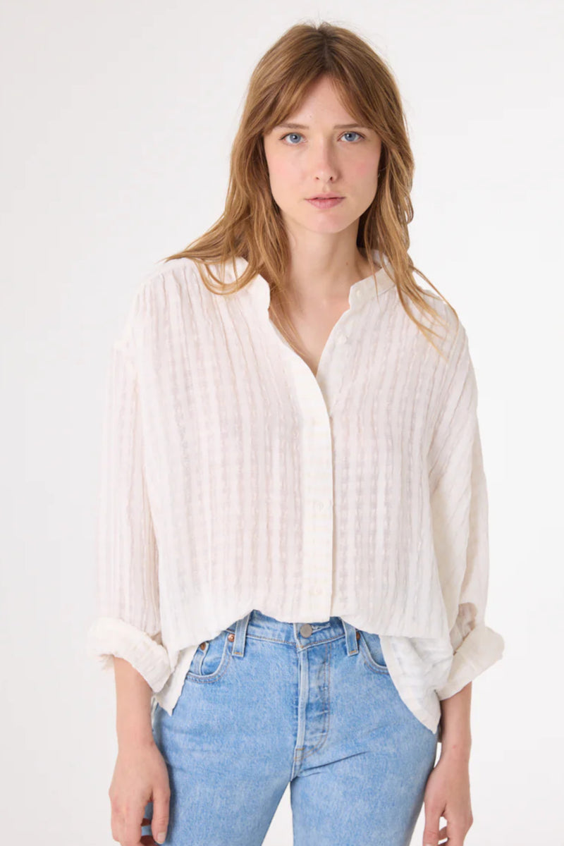 Ella Mazzy Shirt White
