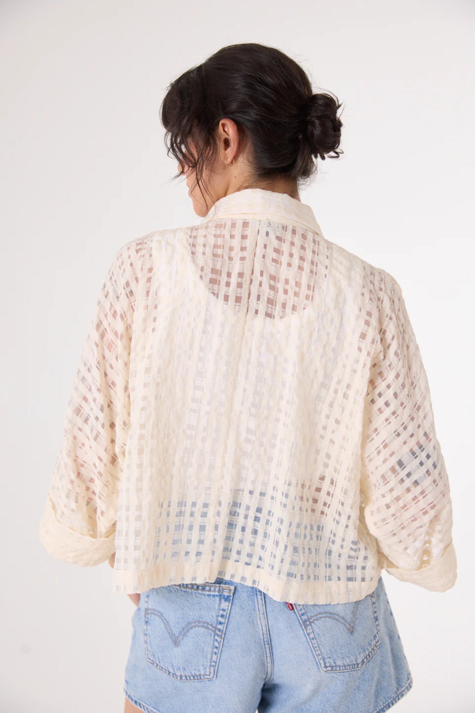 Laelia Whisper Shirt Ecru
