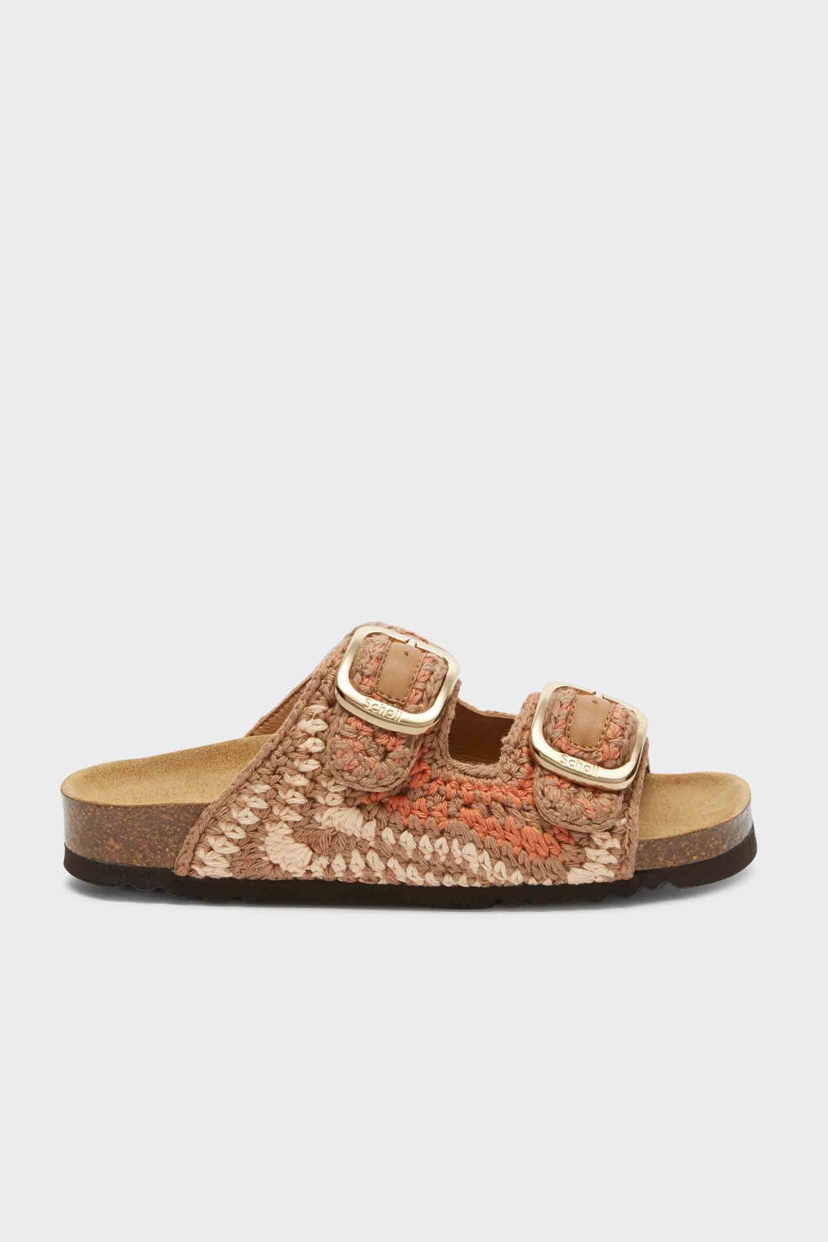 Noelle Sandales Nude Brun Cognac — Scholl, vue 3