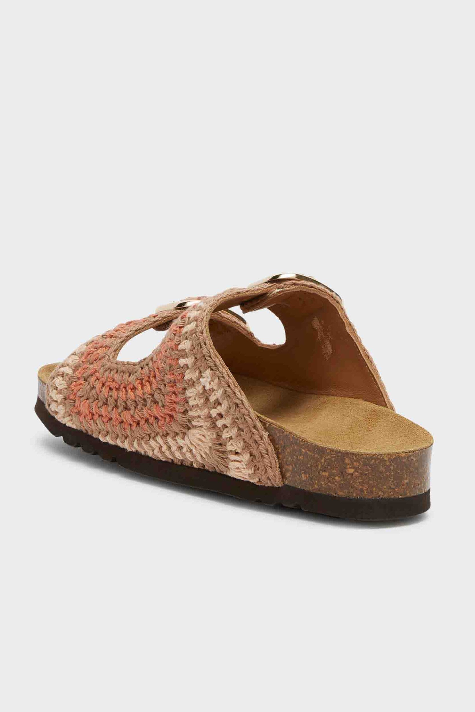 Noelle Sandales Nude Brun Cognac — Scholl, vue 2