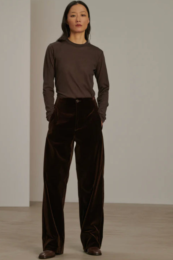 Pantalon Célestin Marron