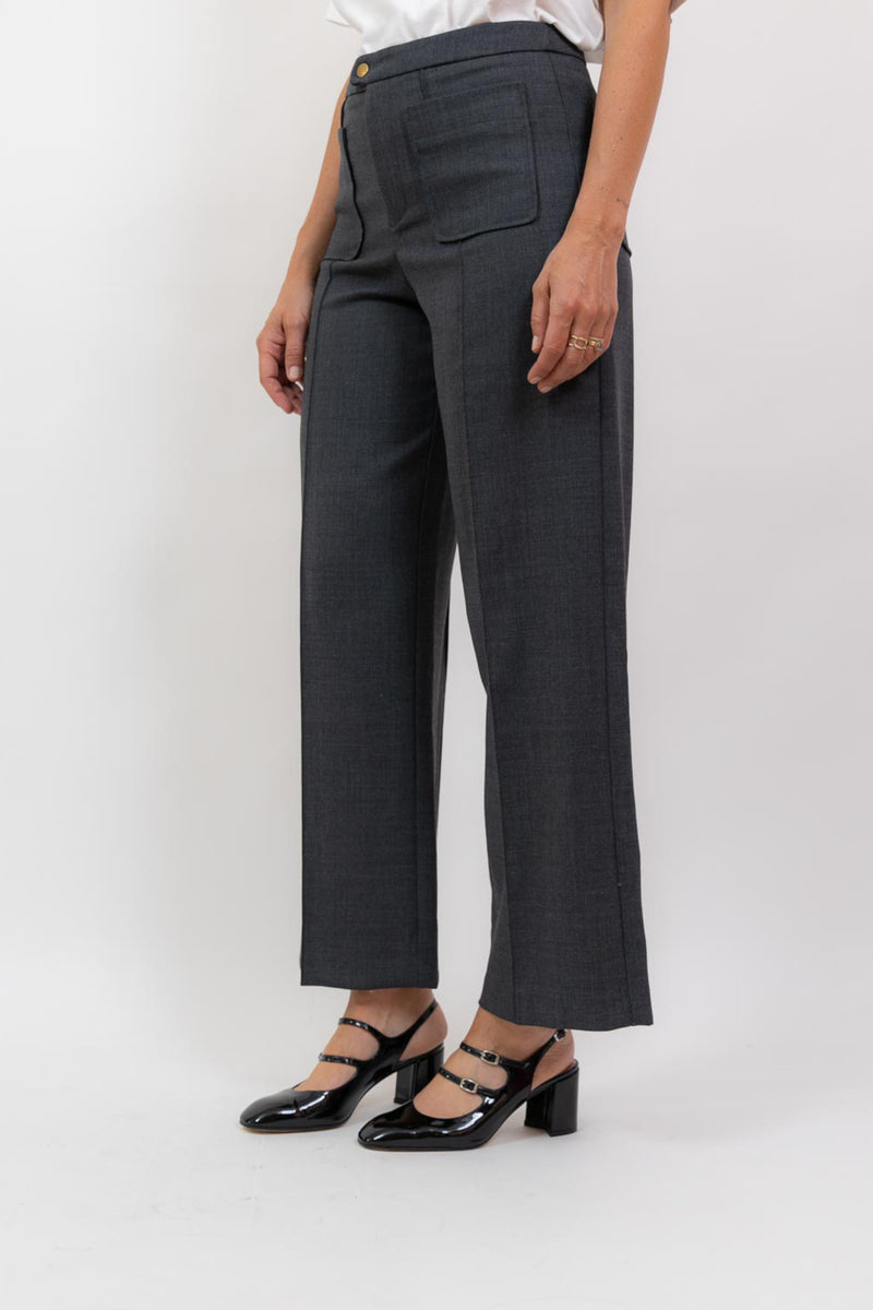Harry Pant Mottled Grey