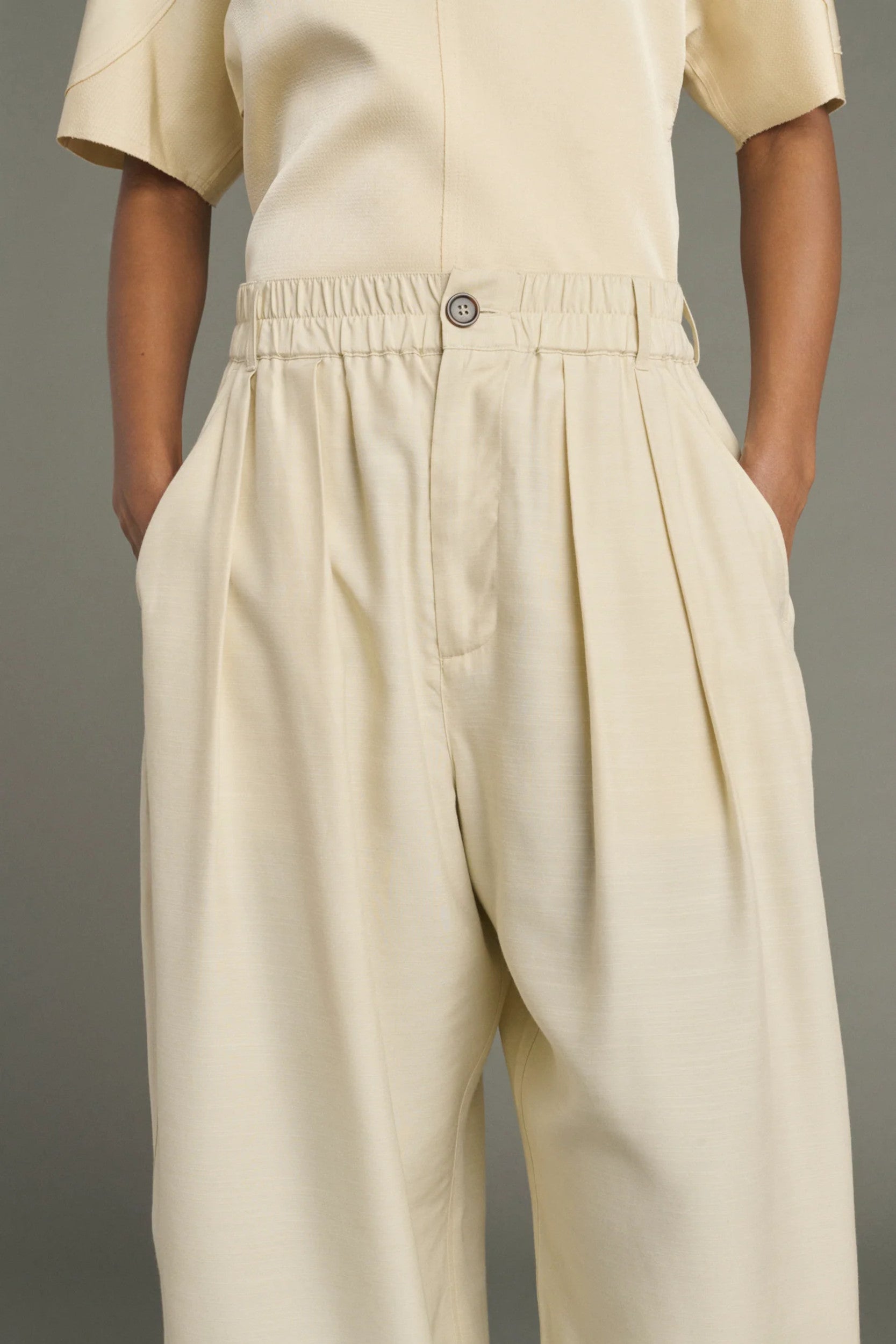 Vernon Pantalon Écru — Soeur, vue 3