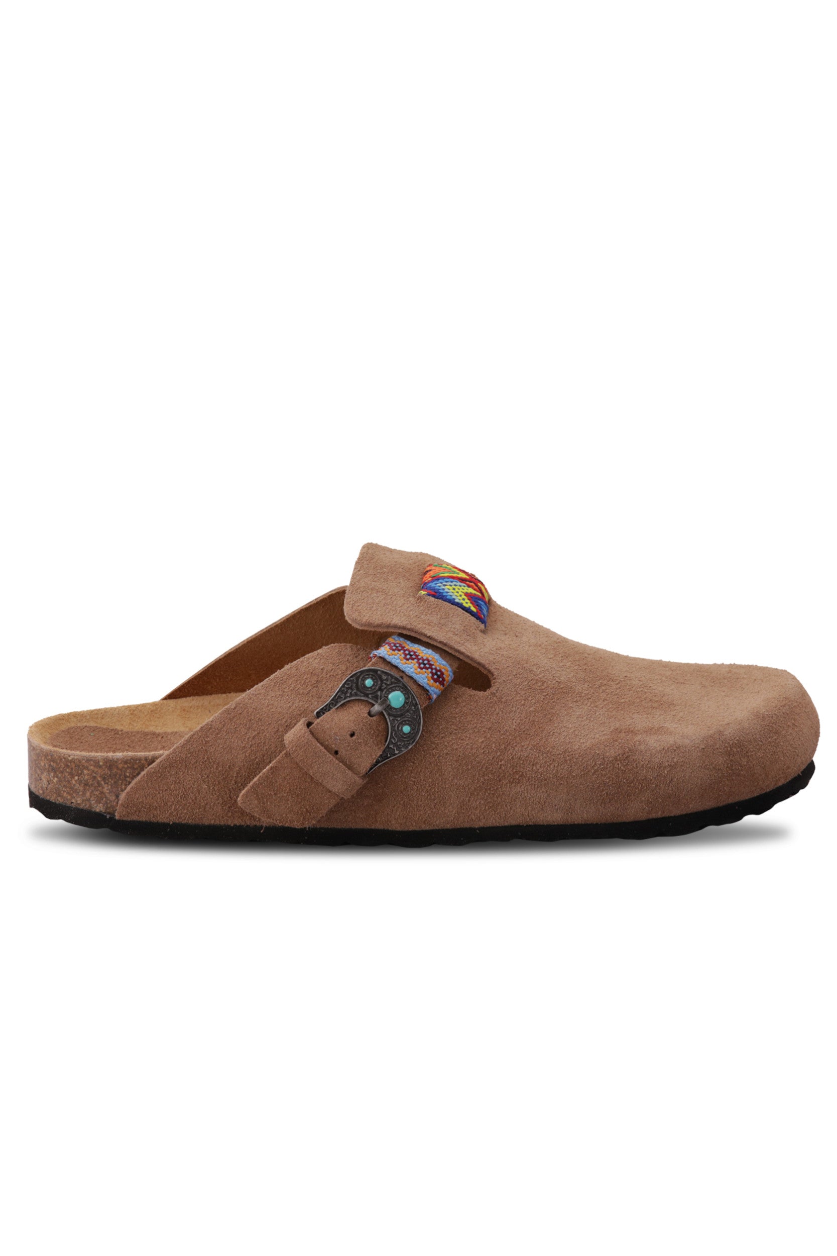 Bague Sandales Daim Vison — Taji, vue 3