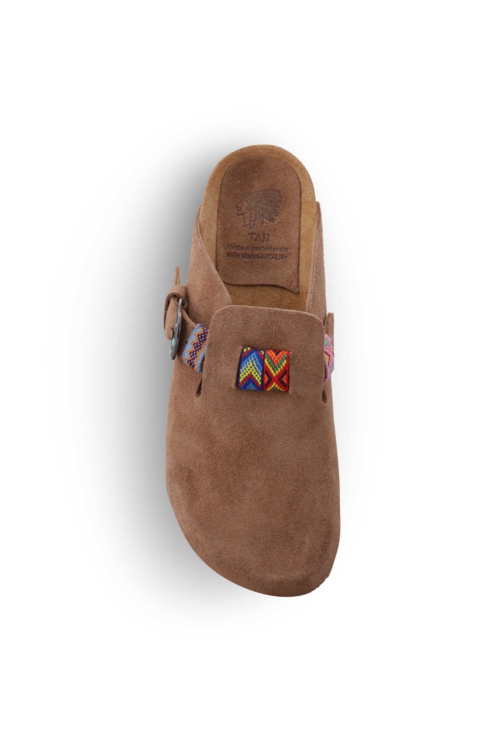 Bague Sandales Daim Vison — Taji, vue 2