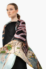 Ava Double Face Scarf Big Fresh Apple