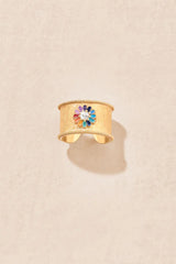 Sai Rainbow Ring Topaze White