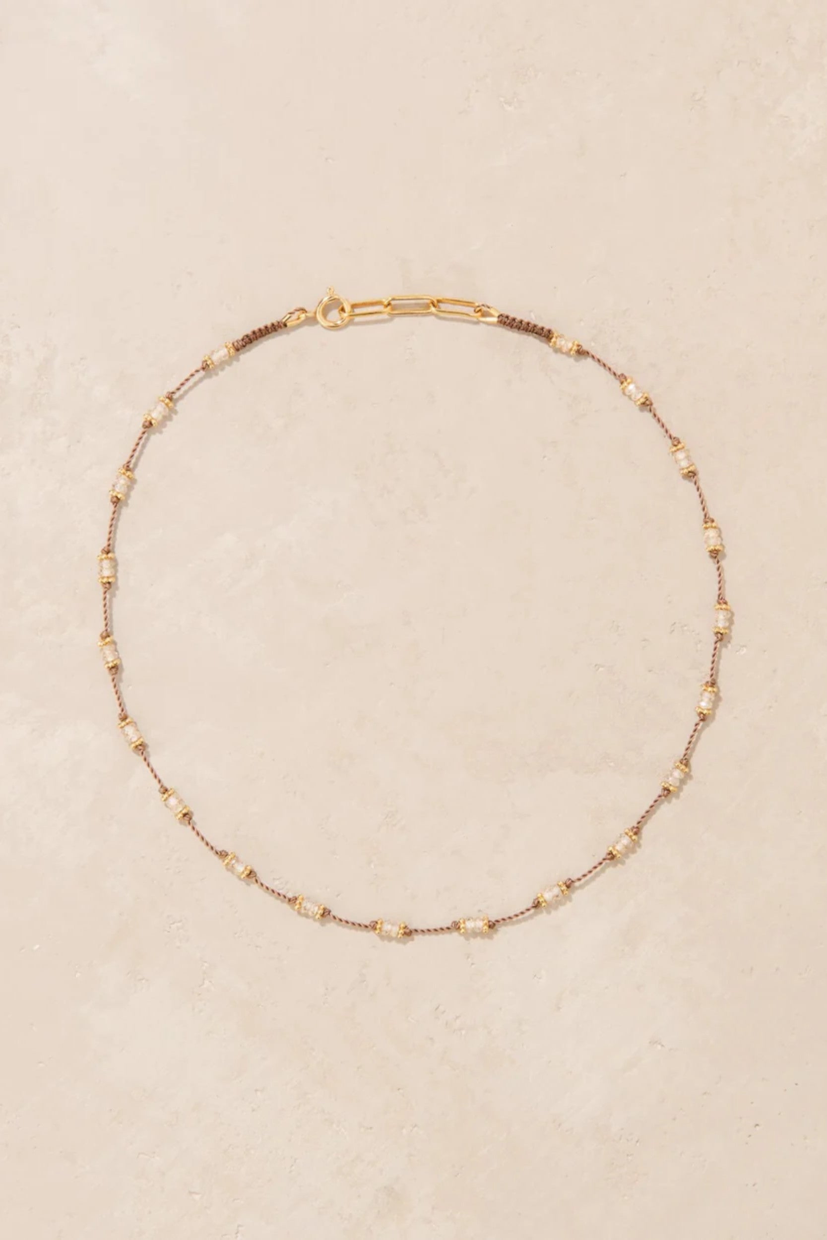 Tiare Collier Zircon Naturel — Tityaravy