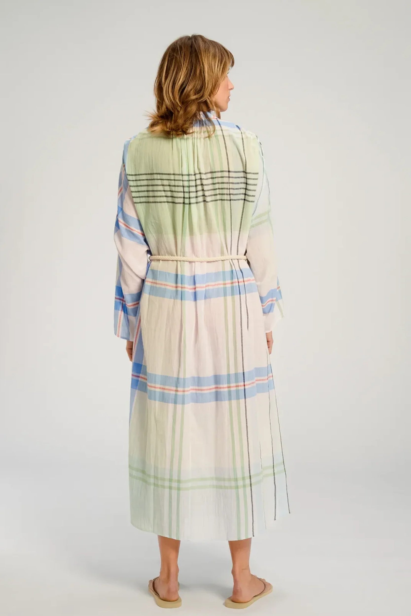 Hokkaido Dress Multi Sky