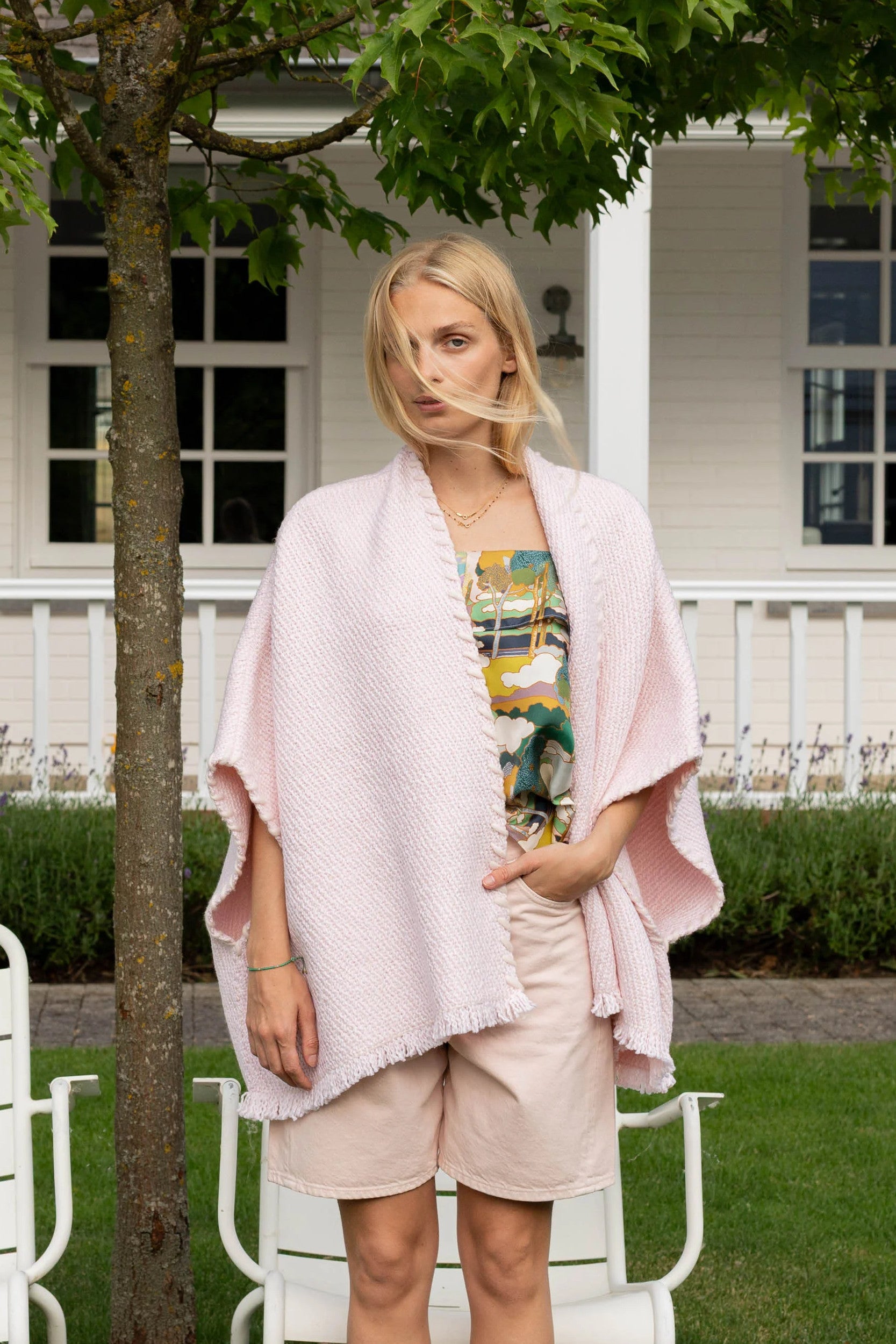 Bella Cardigan Pink Moon