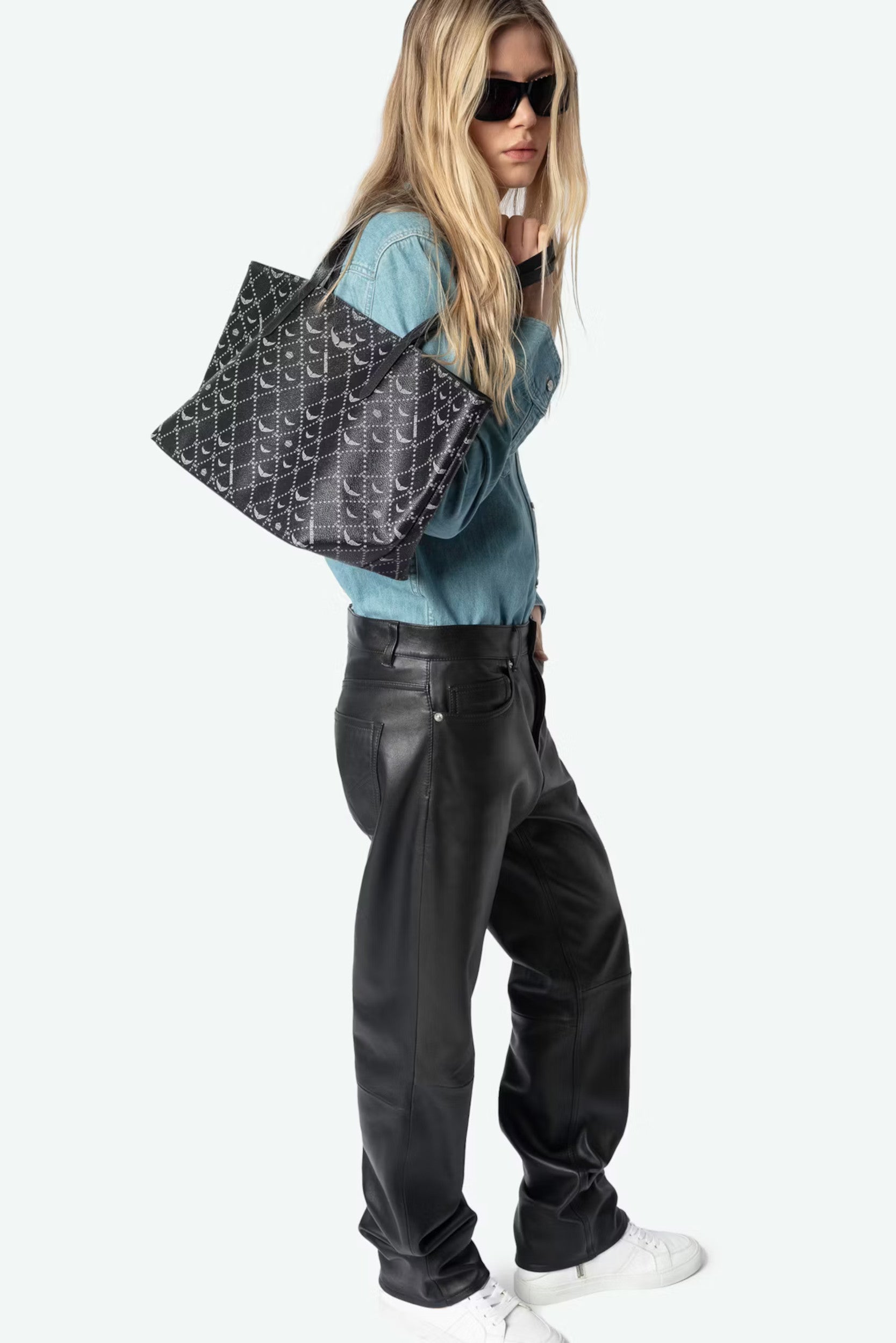 Z Shopper Monogram Bag Black